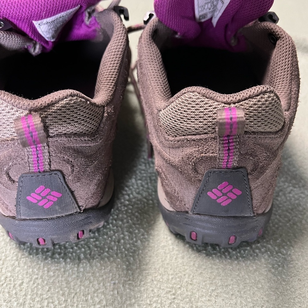 Columbia Women's Brown and Purple Athletic Shoes - Picture 3 of 8